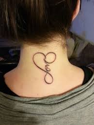 Simple Female Back Neck Tattoo Design Tattoos For Women Neck Tattoos Women Back Of Neck Tattoo Back Of Neck Tattoos For Women
