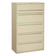 Place them in the space between the drawer and the lateral case. Hon Brigade 700 Series 5 Drawer Vertical Filing Cabinet Wayfair