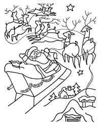 They are all free to print, and the kids will love coloring them in. Santa Claus Christmas Coloring Pages Santas Sleigh Santa Printable 2020 450 Coloring4free Coloring4free Com