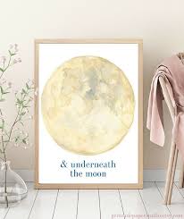 Love This Moon Phase Celestial Trend Right Now In Home Decor Add This Wall Art Printable To Any Baby Announcement Funny Baby Announcement Cards Funny Babies