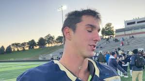 Elkhorn South defensive lineman Ashton Murphy reacts to opening-round win
