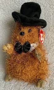 Ty Beanie Baby Plush Punxsutawney Phil 2005 The Groundhog 6 5 Inch Mwmts Toy 8421401970 Ebay Baby Plush Baby Beanie Ty Beanie