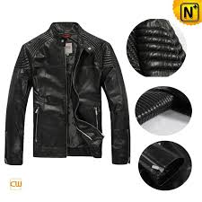 Men S Leather Jacket Designer Pleated Shoulder Zipper Sleeve Leather Jacket Cw809005 658 89 Www Men S Leather Jacket Designer Leather Jackets Leather Jacket