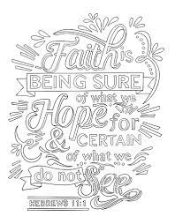 I love how simple and positive these coloring pages are. 11 Faith Coloring Pages For Adults Happier Human