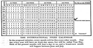 Calendar Reform If The Gregorian Calendar Was Offered As Modern Day Device For Measuring Time It Would Be Rejected As Utterly I Calendar Calendar Layout Life