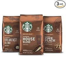 Starbucks Medium Roast Ground Coffee Mdash Variety Pack Mdash 100 Arabica Mdash 3 Bags 12 Oz Each In 2021 Coffee Varieties Starbucks Coffee Beans Starbucks