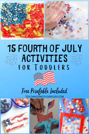 Children love to spending time with their parents so make your children really happy. 15 Toddler 4th Of July Activities With Free Printable