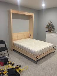 amazon com queen size deluxe murphy bed kit vertical kitchen dining murphy bed kits murphy bed murphy bed plans