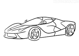For boys and girls, kids and adults, teenagers and toddlers, preschoolers and older kids at school. Ferrari Laferrari Coloring Page Coloring Books