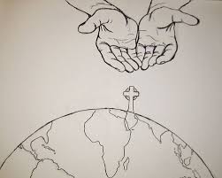 Image Result For Hands Of God Drawing Drawings Painting Techniques Art