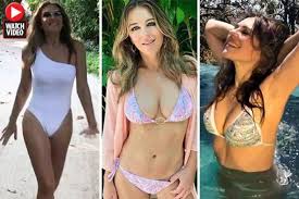 The model and actress is all about maintaining a healthy and active lifestyle. Liz Hurley Proves Age Is Just A Number In Red Hot Videos As Actress Turns 54 Daily Star