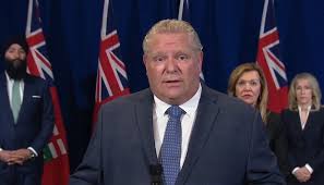 Ontario premier doug ford announced thursday that all 34 on the province's health regions will move into shutdown as of april 3 at 12:01 a.m. Doug Ford Expected To Announce Second Stage Of Reopening Plans Today Chch