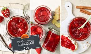 Erdbeer Konfiture Selbermachen Konfiture Selber Machen Lebensmittel Essen Beerenfruchte
