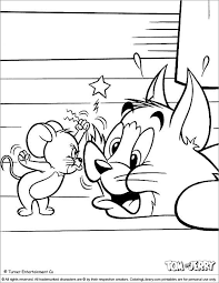 Besides watching the cartoon on television, there is tom and jerry movie they can watch. Tom And Jerry Free Coloring Sheet Coloring Library