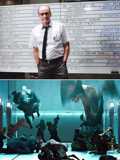 We need a TV series based off the whiteboard in THE CABIN IN THE WOODS.