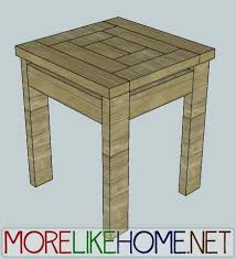 Day 22 Build A Craftsman Style End Table Diy Furniture Plans Patio Furniture Redo 2x4 Furniture Plans