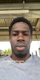 Black Man Low Fade with Goatee