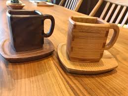 木のコーヒーカップ＆ソーサー 再入荷しました！ – SWING