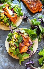 The term taco tuesday has become so popular on social media food groups that i decided to we have made all kinds, from deli and cole slaw tacos to pizza tacos, but fish is the unanimous favorite. Orange Glazed Cajun Salmon Tacos My Favorite Tacos Ever Layers Of Happiness