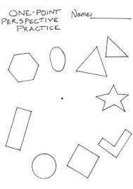 One Point Perspective Drawing Practice One Point Perspective Point Perspective Perspective Lessons