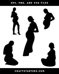 Download Pregnant Woman Silhouette Clip Art