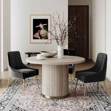Shop for round dining sets in dining room sets. Chelsea Round Oak Dining Table Tov Furniture