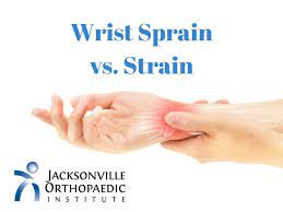 Wrist Sprain Vs Strain