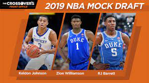 In what figures to be a strong 2019 class, what happens thursday will affect proceedings not just on the court, but off. Nba Draft 2019 Zion Williamson Rj Barrett Top Projections Sports Illustrated