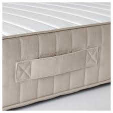 Hafslo Sprung Mattress Firm Beige Standard Double Ikea Ireland Mattress Springs Mattress Mattress Design
