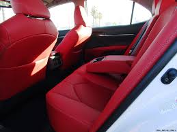 Toyoguard platinum (xy9000) (set), all weather floor mats (set), led interior light upgrade (set), black emblem overlays (set). 2018 Toyota Camry Xse V6 Interior 16