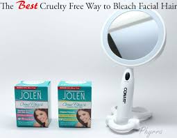 When you lighten your hair, you want to think about the hair on your arms or face. Jolen A Great Cruelty Free Way To Bleach Facial Hair