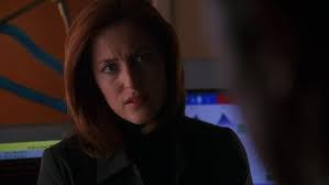 Scully: "It's true, John. She's gone." John Doggett: "I don't accept that.  Look at her breathing. Her heart's still beating. There's got to be hope."  Scully: "There's no measurable electrical activity in