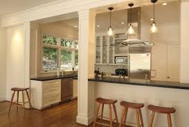 Look at putting in a wall in between your 2 to. Super Kitchen Island Open Concept Half Walls 25 Ideas
