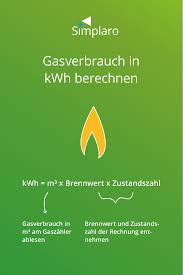 Gasverbrauch In Kwh Berechnen Gaszahler Rechnung Thema