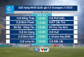 V.league 2 or vietnamese national football first league, , also called ls v.league 2 for sponsorship reasons, is the second tier professional v.league 2 has 12 teams competing in this season. TrÆ°á»›c Vong 10 Ls V League 2 2020 CÄƒng Tháº³ng Cuá»™c Ä'ua Vao Top 6 Vtv Vn