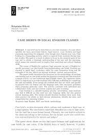 What is meant by the 'law of tort'? Pdf Case Briefs In Legal English Classes
