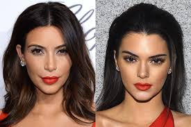 Kim Kardashian and Kendall Jenner are totally twinning