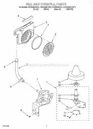 A new upper rack adjuster may be needed if the dishwasher rack will not stay in place or in the desired position. Kitchenaid Dishwasher Kuds25shbl1 Ereplacementparts Com