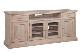 Tv 10 Trenton 84 Inch Tv Stand Unfinished Furniture Of Wilmington Unfinished Furniture Solid Wood Tv Stand Tv Stand Wood