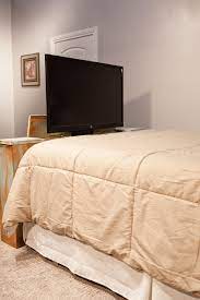 The key benefit to a tv bed is that it looks really sleek and uniform. What Is A Tv Lift Footboard Wildwood Tv Lift Furniture Footboards