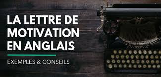 Comment utiliser word outil de traitement de texte (premiers pas). Lettre De Motivation En Anglais Exemple Modele Conseils