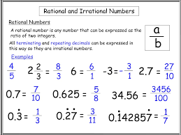 Rational Vs Irrational Numbers - Math Review (Video)