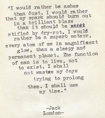 I Would Rather Be Ashes Than Dust Words Pretty Words Love Words