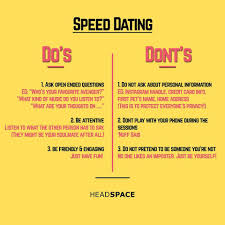 You might even like to use some of these flirty questions as flirty texts for him later! Speed Dating For 5 Minutes With Headspace Malaysia Facebook