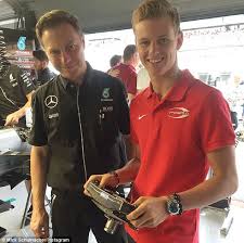 Get more info like birth place, age, birth sign, biography, family, relation & latest news etc. Mick Schumacher Gets Taste Of F1 At German Grand Prix With Mercedes So Will He Follow In His Father S Footsteps And Join The Silver Arrows Daily Mail Online