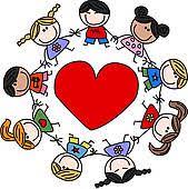 Love Children Clip Art Eps Images 25 033 Love Children Clipart Vector Illustrations Available To Search From Heart Art Projects Clip Art Valentines Day Songs