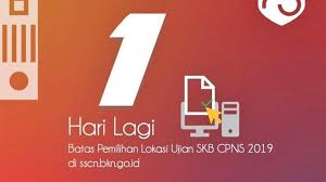 Untuk peserta cpns kab/kota/provinsi bisa di cek perkembangan nya di website masing masing pemda/bkd. Cara Memilih Lokasi Ujian Skb Cpns 2019 Hari Ini Kesempatan Terakhir Ditutup Pukul 23 59 Wib Tribunnews Com Mobile