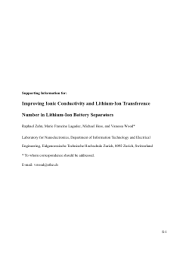 We did not find results for: Improving Ionic Conductivity And Lithium Ion Transference Number In Lithium Ion Battery Separators