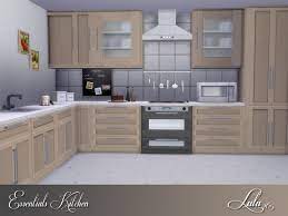 Lulu265 S Essentials Kitchen Sims 4 Kitchen Sims 4 Kitchen Cabinets Sims 4 Cc Furniture