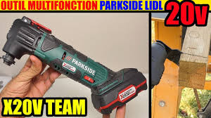 Outil Multifonction 20v Parkside Lidl X20vteam Cordless Multi Purpose Tool Multifunktionswerkzeug Youtube
